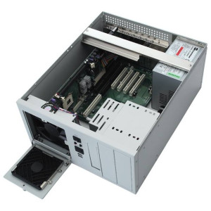 Axiomtek AX60552 Wall mount Chassis for full-size SBC, beige, w/o power supply